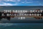 【震惊】岛遇深度揭秘：丑闻风波背后，圈内人在公园长椅的角色极端令人意外